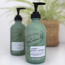 Load image into Gallery viewer, Hand + Body Lotion with Upcycled Bergamot
