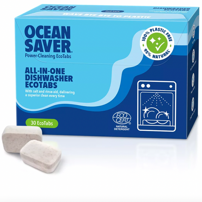 Ocean Saver All-In-One Dishwasher Ecotabs - Box of 30
