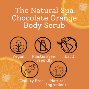 Natural Body Scrub - Chocolate Orange
