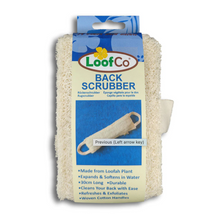 Load image into Gallery viewer, Natural Loofah Back Scrubber - Loof Co
