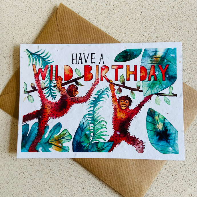 Plantable Card - Wild Birthday - Refill Mill