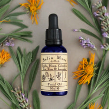 Load image into Gallery viewer, Balancing Botanical Facial Oil - Jojoba, Hemp, Calendula, Tea Tree + Lavender
