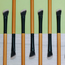 Load image into Gallery viewer, Line of Bamboo Vegan Angled Blending Makeup Brushes

