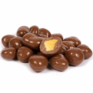 Milk chocolate honeycomb bites, plastic free packaging - Refill Mill