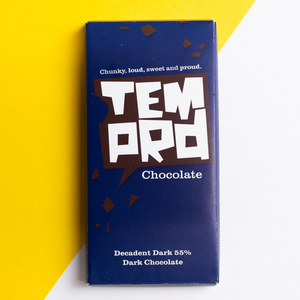 Artisan Chunky Chocolate Bar - Decadent Dark Chocolate