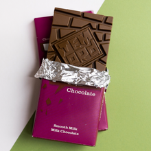Load image into Gallery viewer, Artisan Chunky Chocolate Bar - Smooth Milk Chocolate
