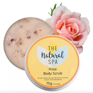 Natural Body Scrub - Rose
