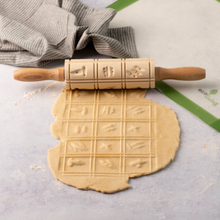 Load image into Gallery viewer, Wooden Biscuit Rolling Pin

