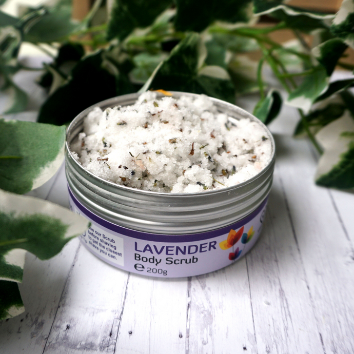 Natural Body Scrub - Lavender - Refill Mill