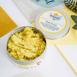 Natural Body Scrub - Lemon Calendula - Refill Mill