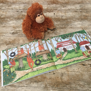 Buddy's Rainforest Rescue Book & Teddy Set - Refill Mill