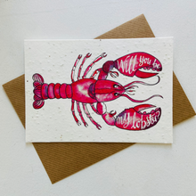 Load image into Gallery viewer, Plantable Card - My Lobster
