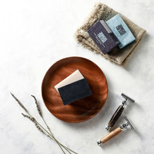 Load image into Gallery viewer, Shaving Soap Bar - Organic Charcoal &amp; Cracked Black Pepper - Refill Mill
